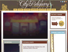Tablet Screenshot of cityreliquary.org